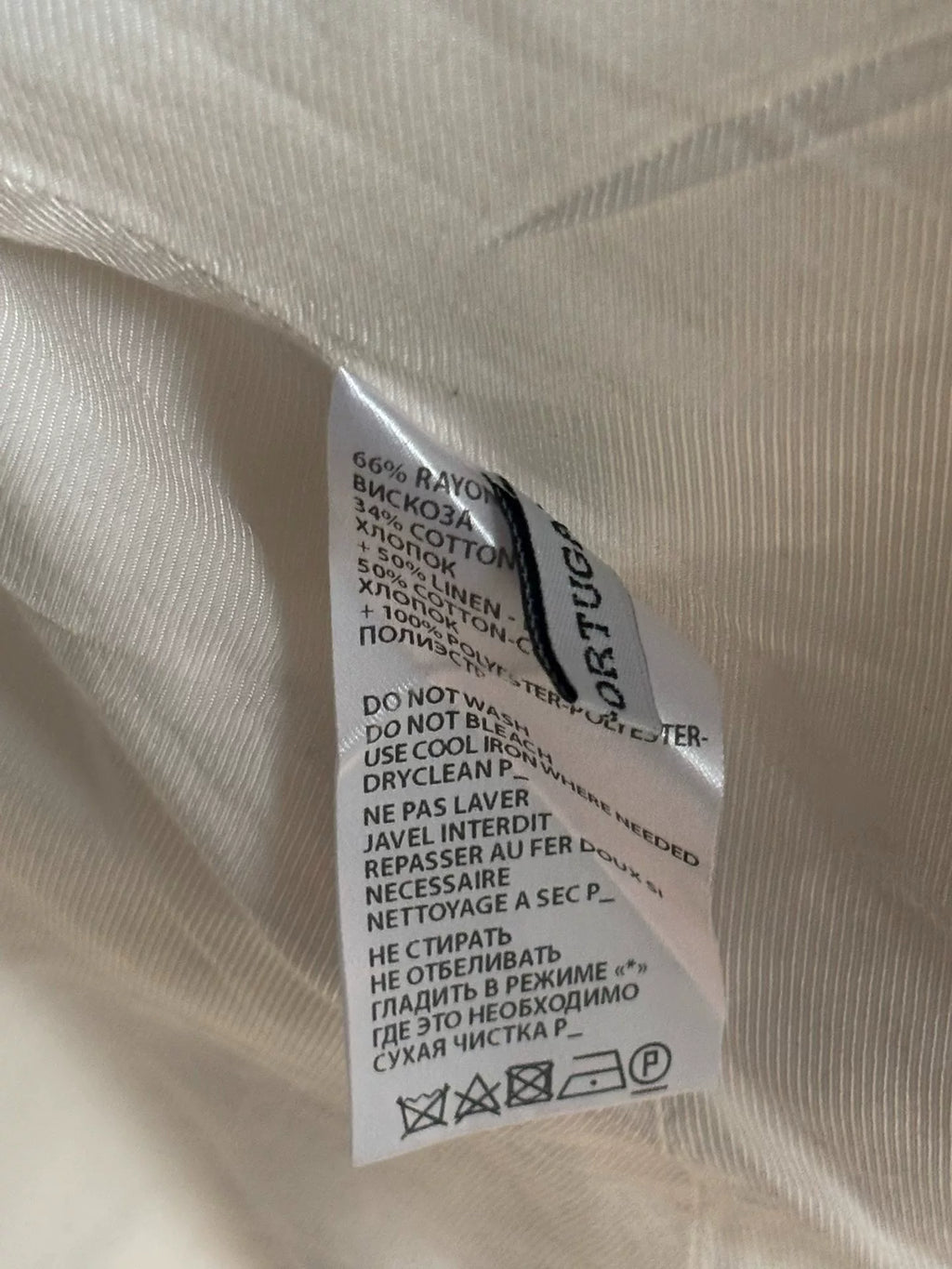 Ann Demeulemeester 97SS White Label Lace-Up Jacket