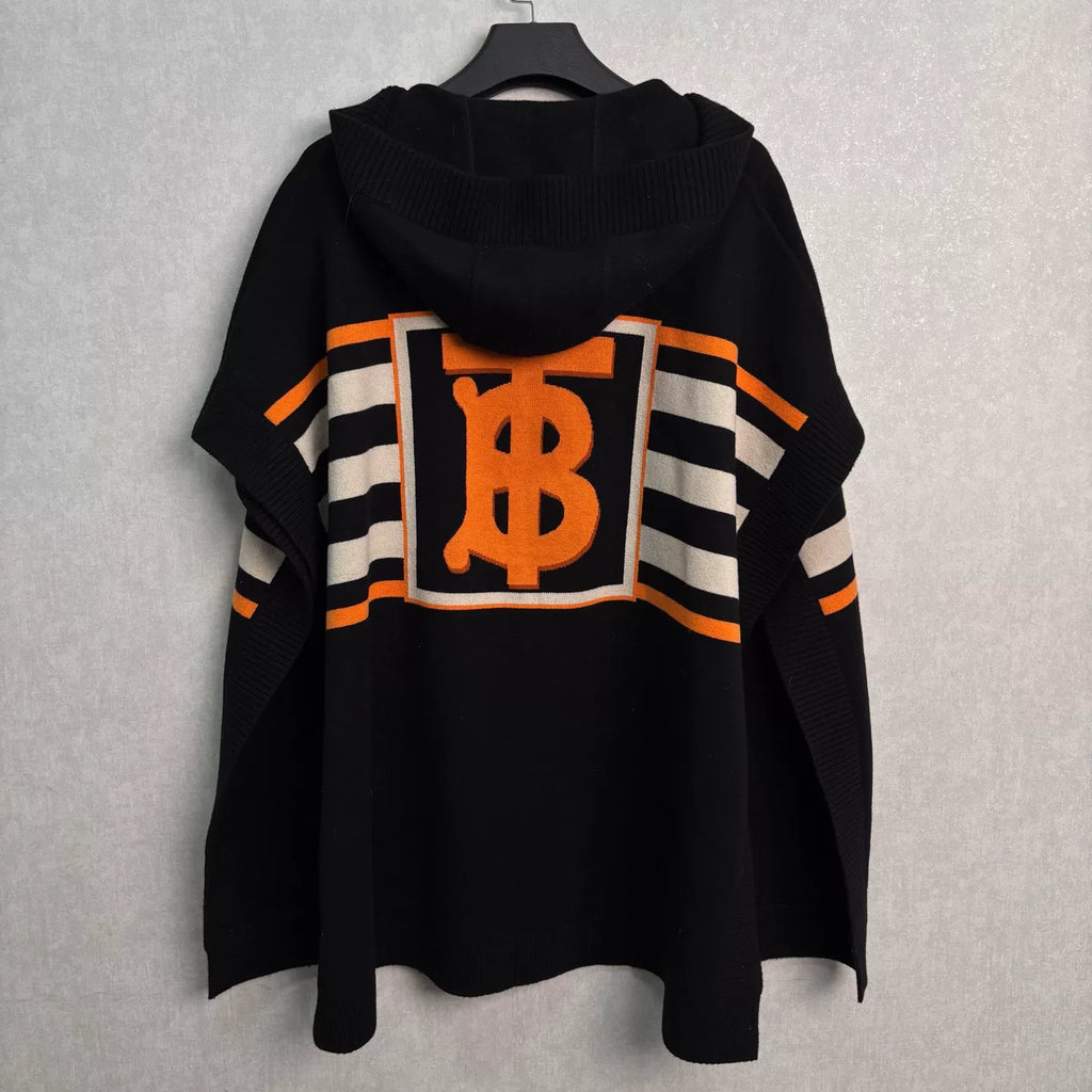 Burberry Color-Block Wool Jacket