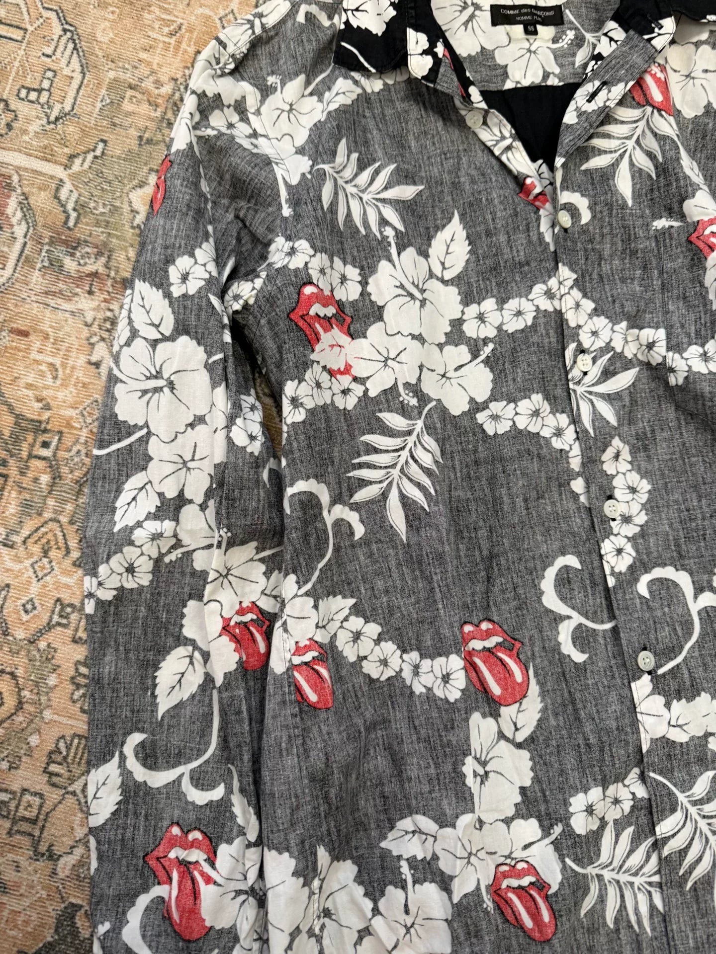 Comme des Garcons Homme Plus 06SS Rolling Stones Reversible Shirt