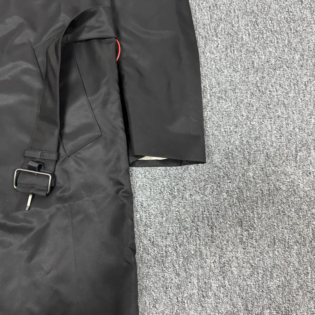 Prada Belted Trench Lapel Coat