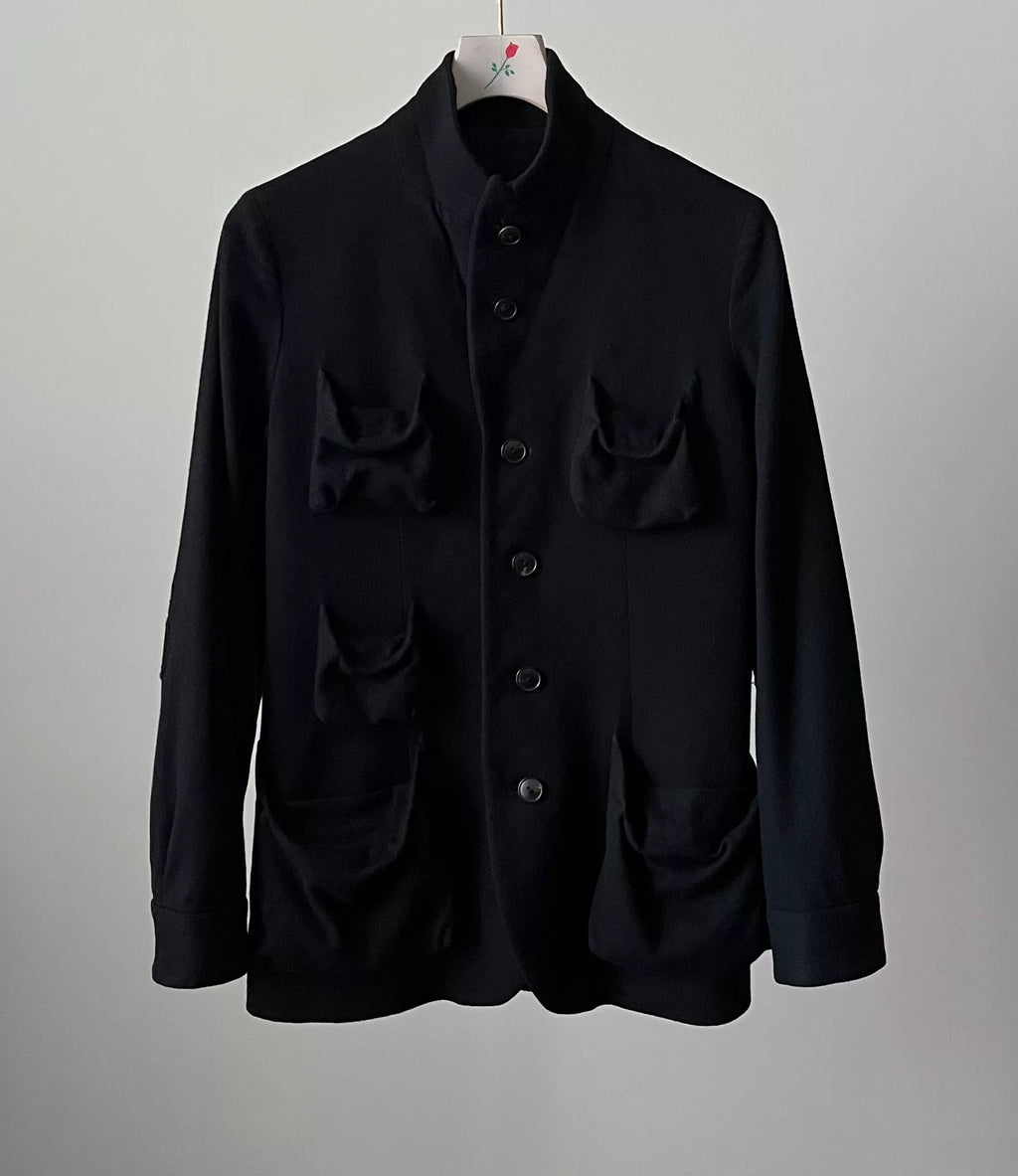 Number (N)ine 06AW Clover Elbow Hand-stitched Jacket