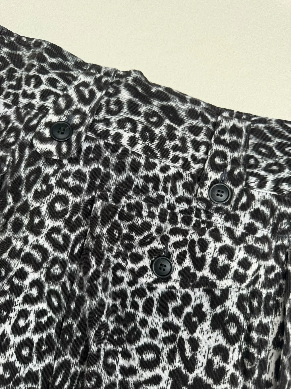 VISVIM 23ss Coronel Shorts Leopard Corduroy Leopard Print Shorts