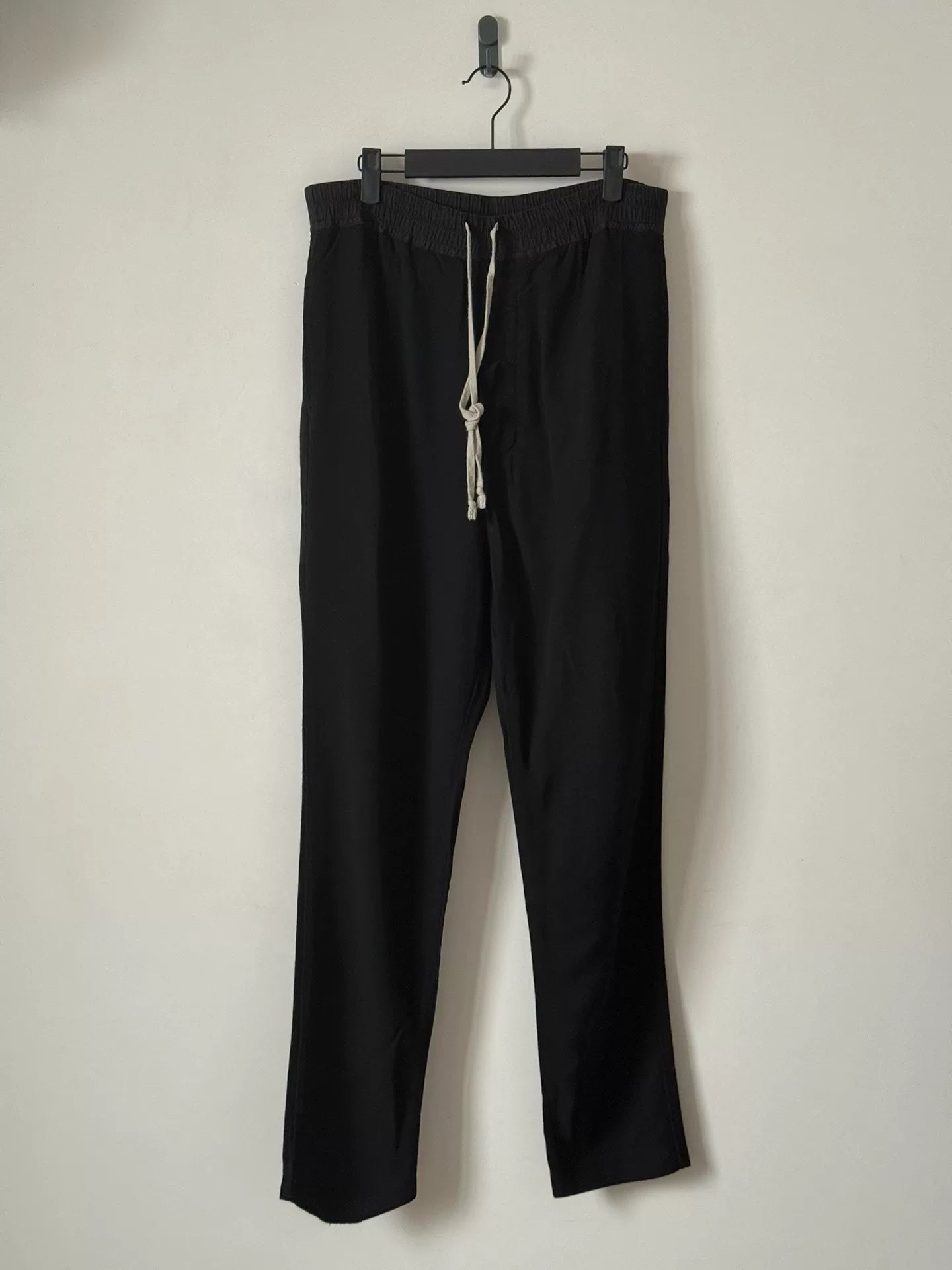 Rick Owens Main Line Wool Straight-Leg Trousers