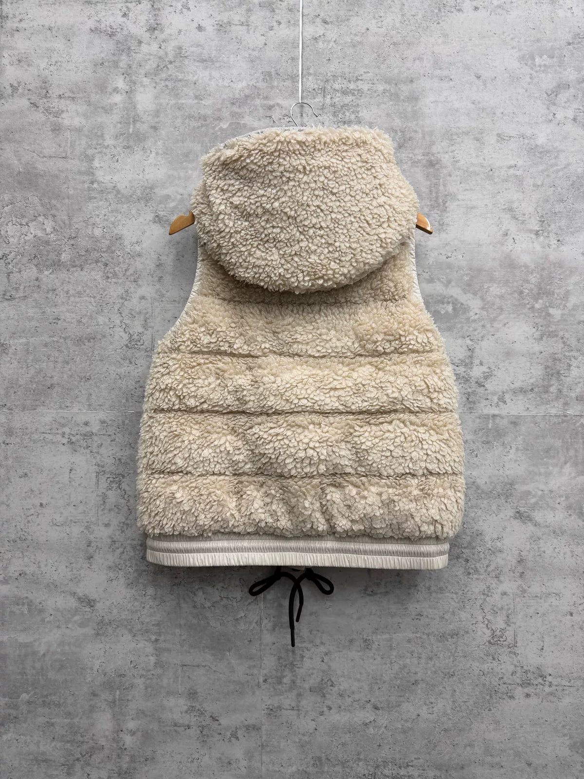 Moncler Teddy Plush Down Vest