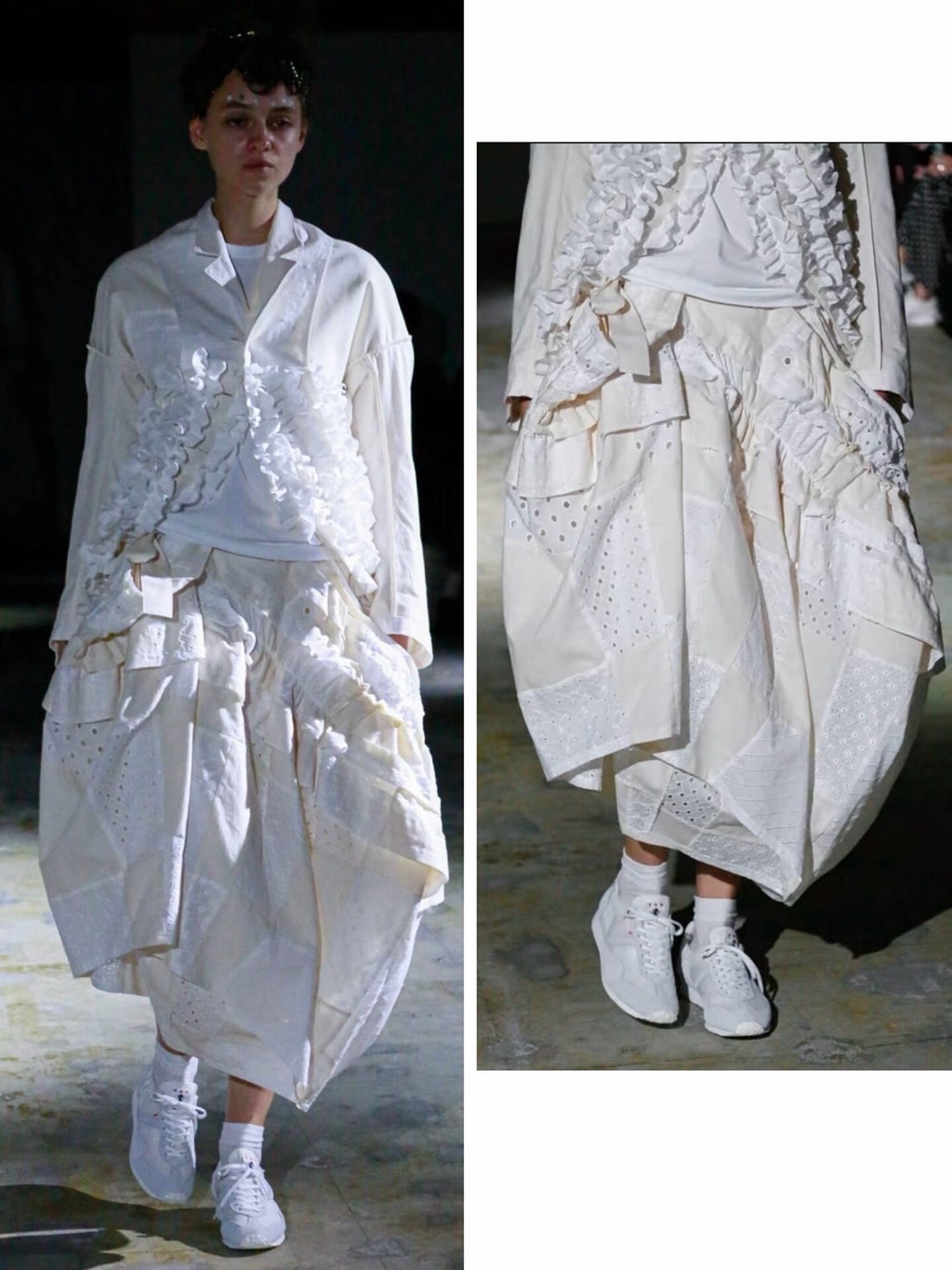 Comme Des Garcons 2024 Midi Skirt