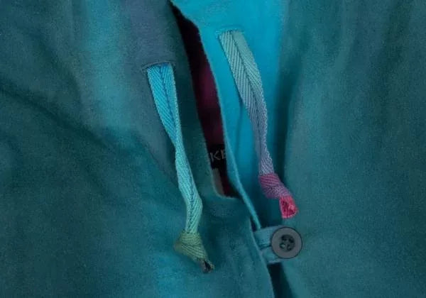 Issey Miyake Vintage Green Gradient Trench Coat