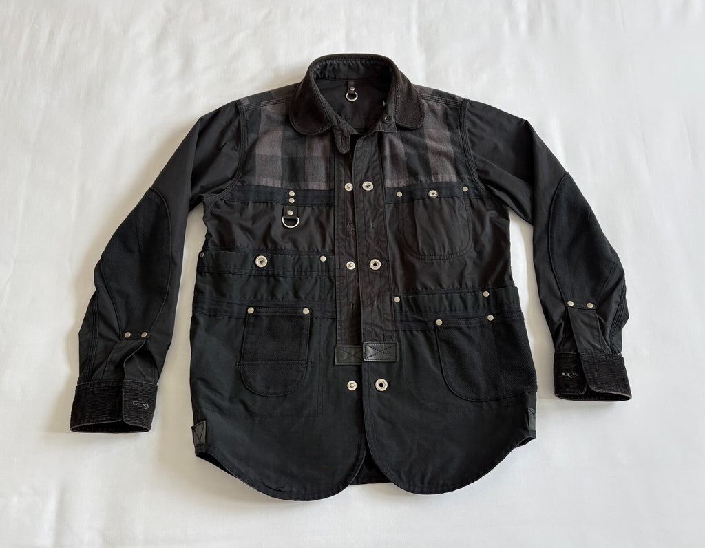JUNYA WATANABE Deconstructed Patchwork Utility Jacket Coat