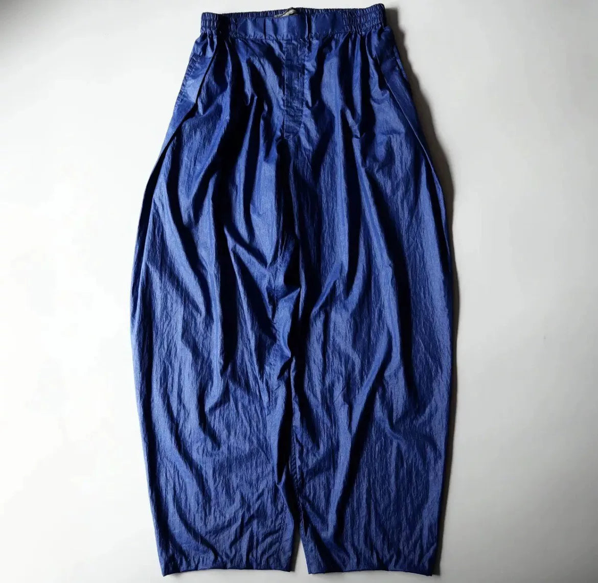 Issey Miyake 1980s Nylon Pleated Pants