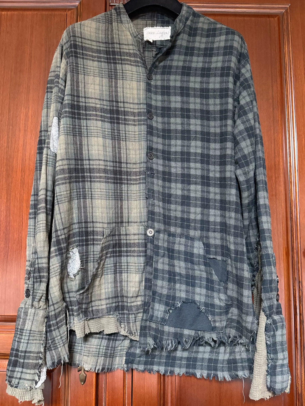 Greg Lauren Flannel Patchwork Jacket