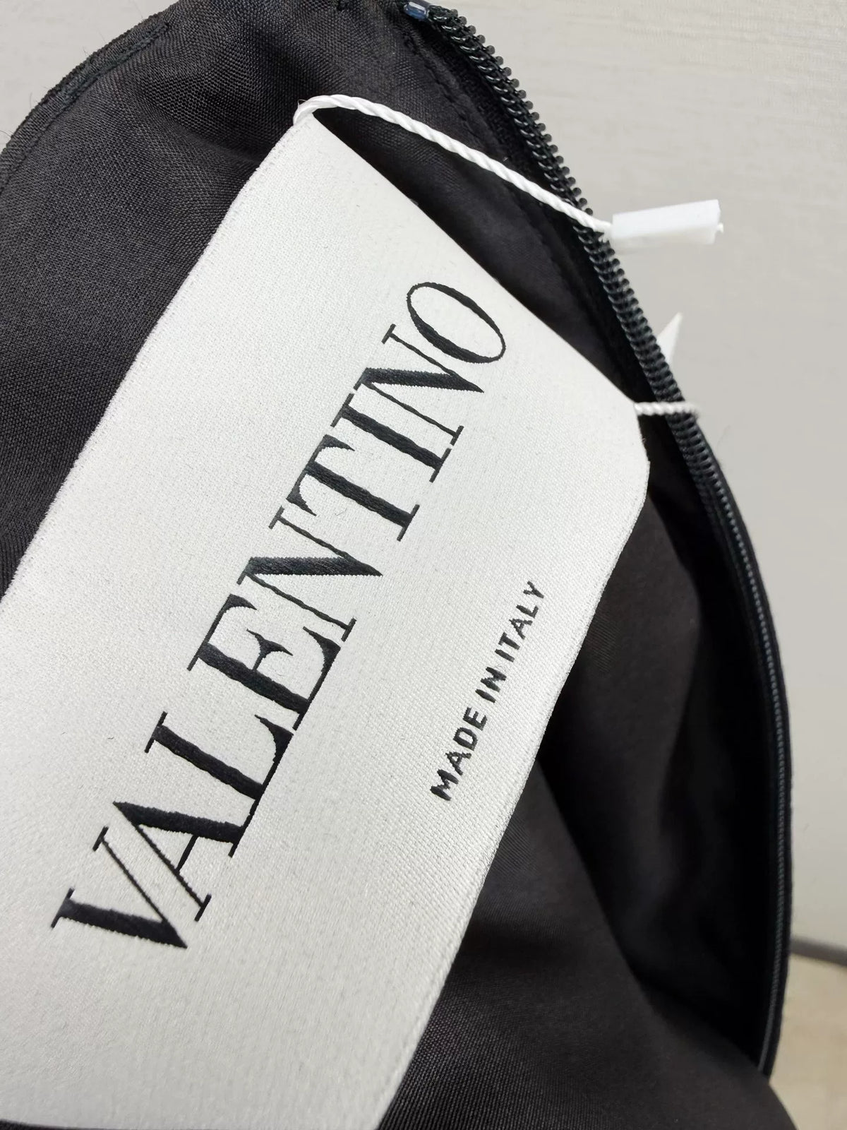 Valentino Wool Silk Sleeveless Cape Dress