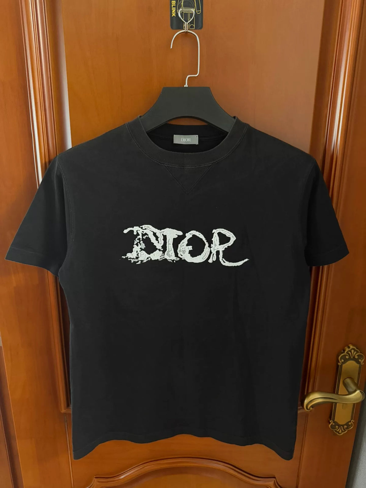 Dior Peter Doig Black Short Sleeve Top