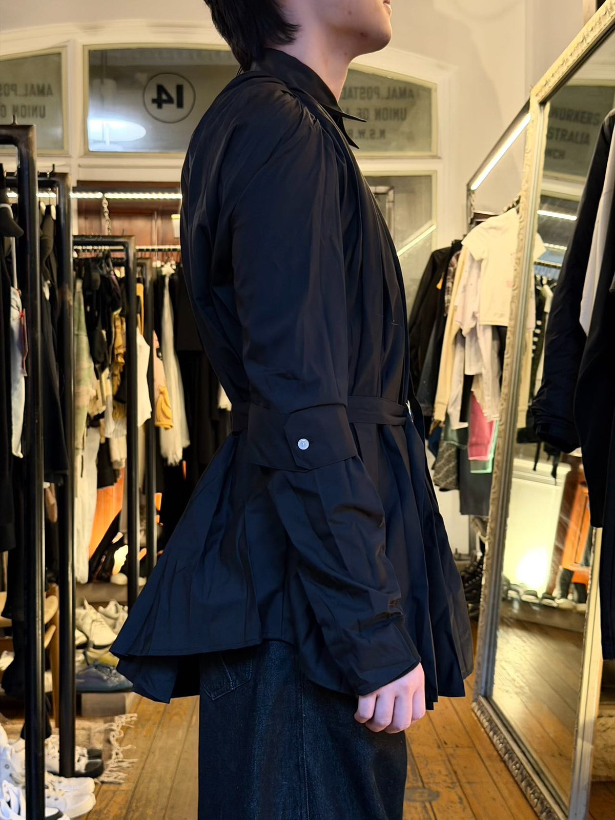 HBA Hood By Air FW15 Black Shirt