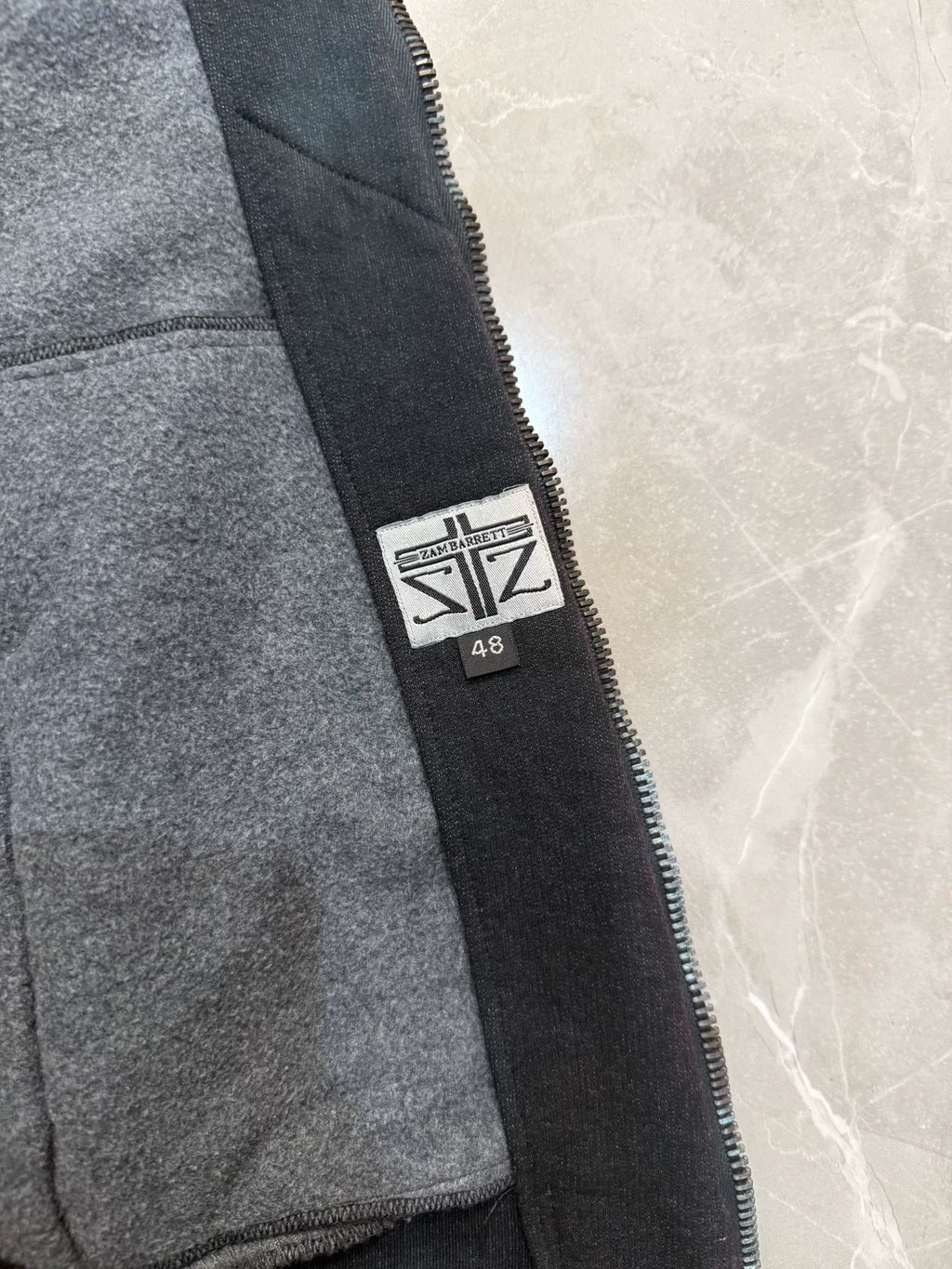SS06 Zam Barrett Gradient Dyed Zip-Up Jacket