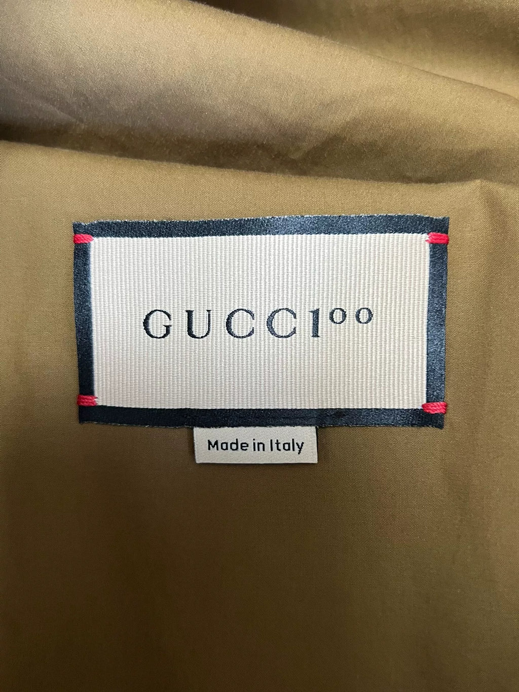 Gucci MUSIC IS MINE SERIS RECLINED Coat