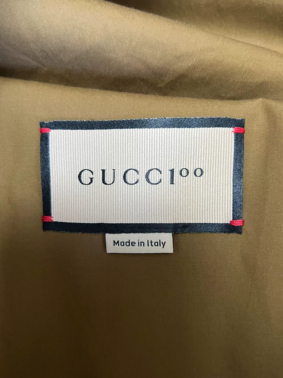 Gucci MUSIC IS MINE SERIS RECLINED Coat