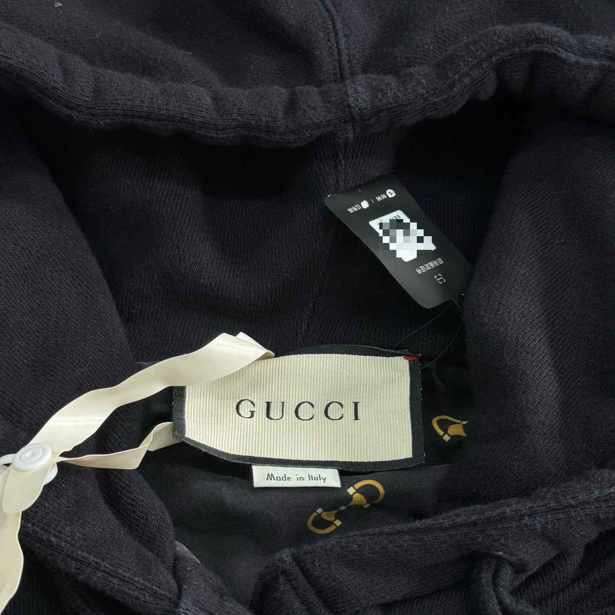 Gucci Gold Scales Logo Button Jacket
