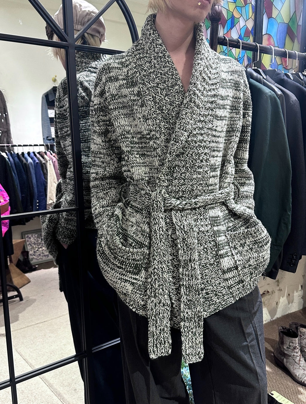 LEMAIRE Knitted Belted Coat
