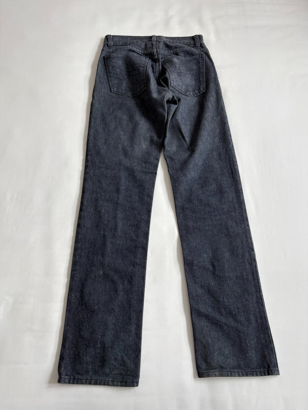 Walter van Beirendonck rivet patchwork jeans W&LT vintage runway piece rivet and spike patchwork jeans