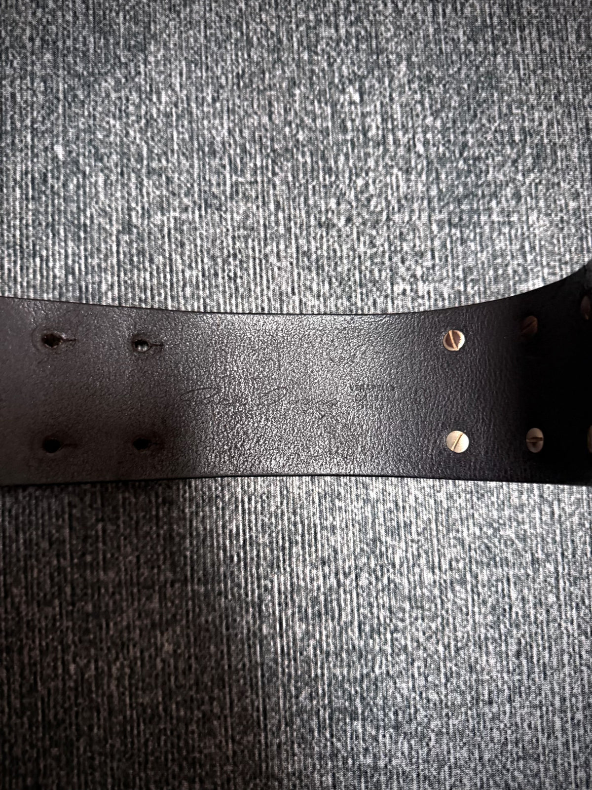 RICK OWENS AW14 "MOODY" Leather Bracelet