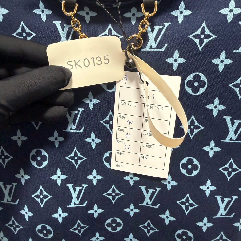 Louis Vuitton Monogram All-Over Print Short Sleeve Shirt
