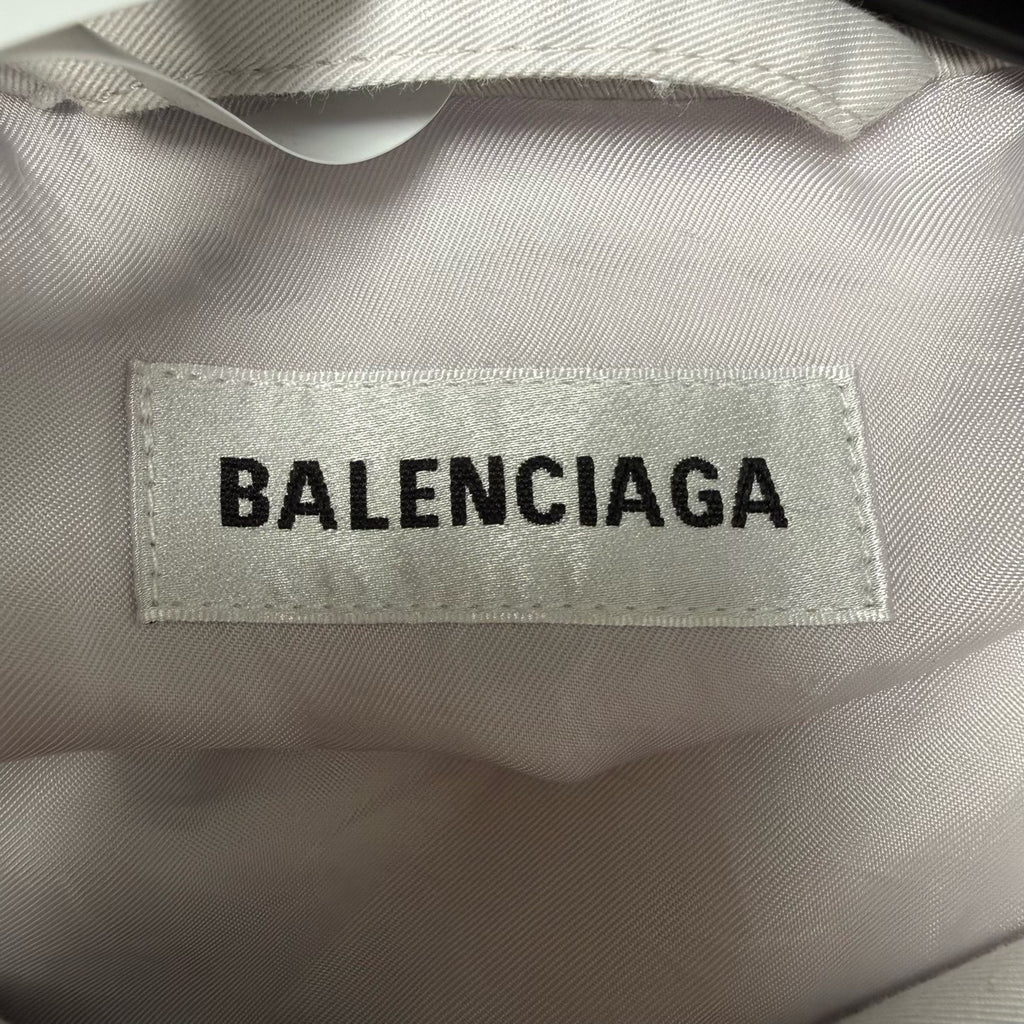 Balenciaga White Embroidered Jacket