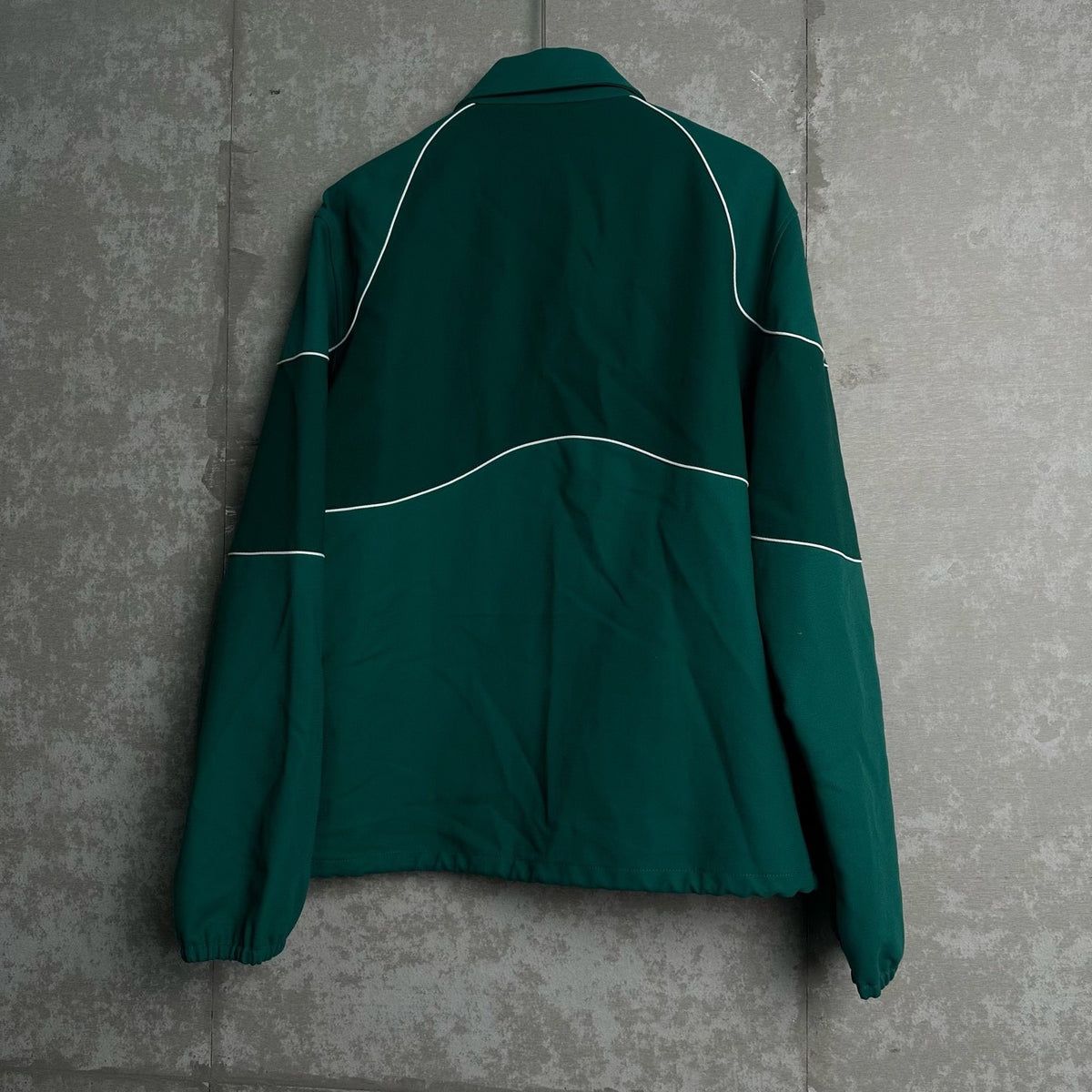 Louis Vuitton Dark Green Three-Flower Embroidered Logo Jacket