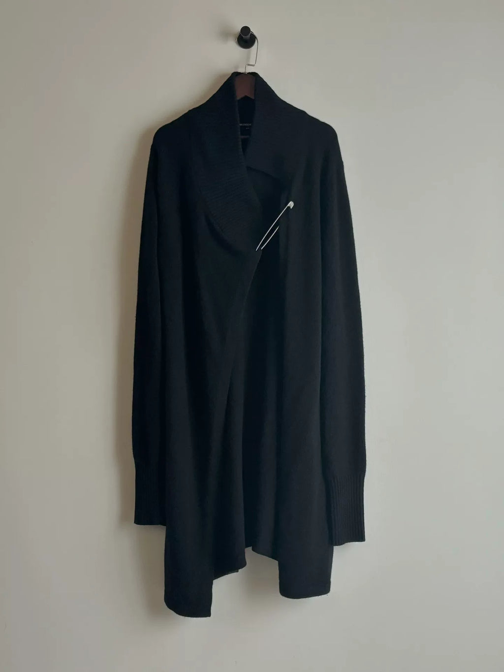 Ann Demeulemeester | Paperclip Wool Coat