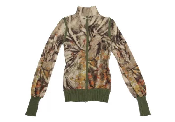 Jean Paul Gaultier Vintage Portrait Zip-Up Jacket