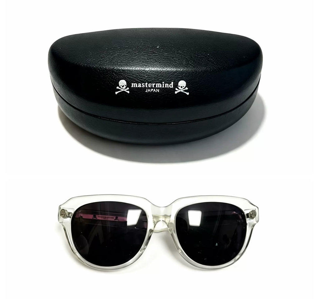 Mastermind Japan Noir Eyes Black Skull Metallic Logo Sunglasses