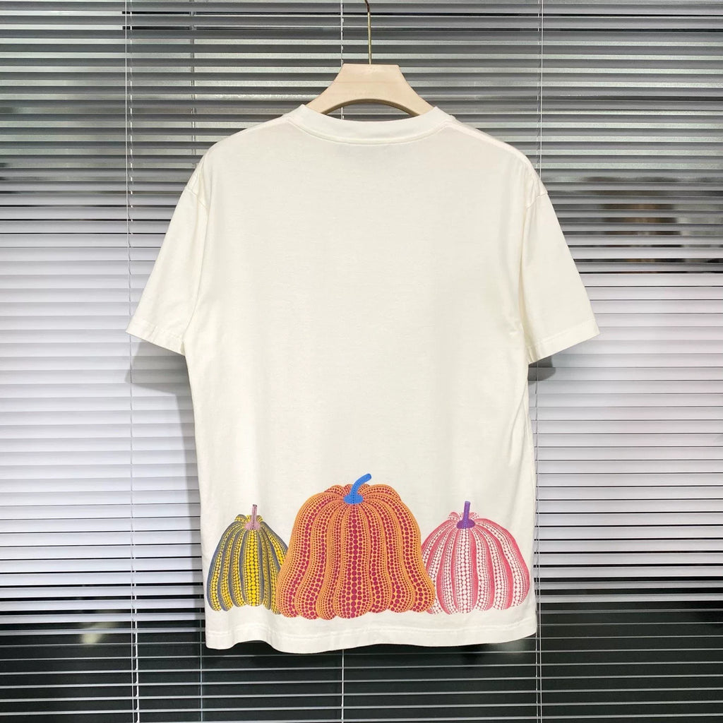 Louis Vuitton Yayoi Kusama White Short Sleeve T-Shirt