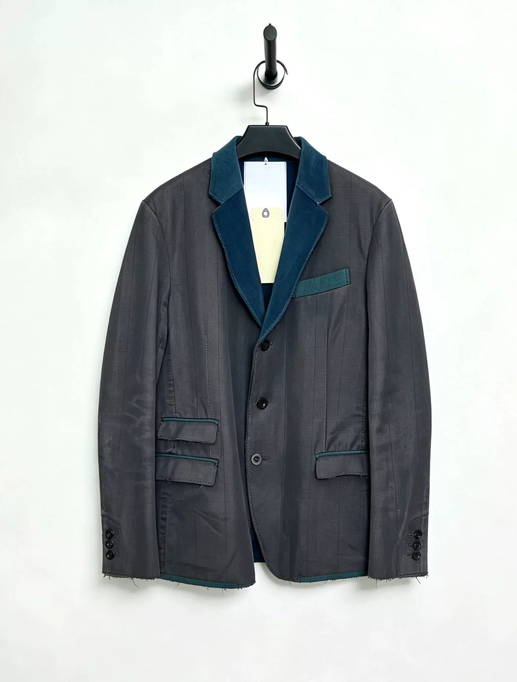 Sacai 14SS Striped Panel Runway Jacket