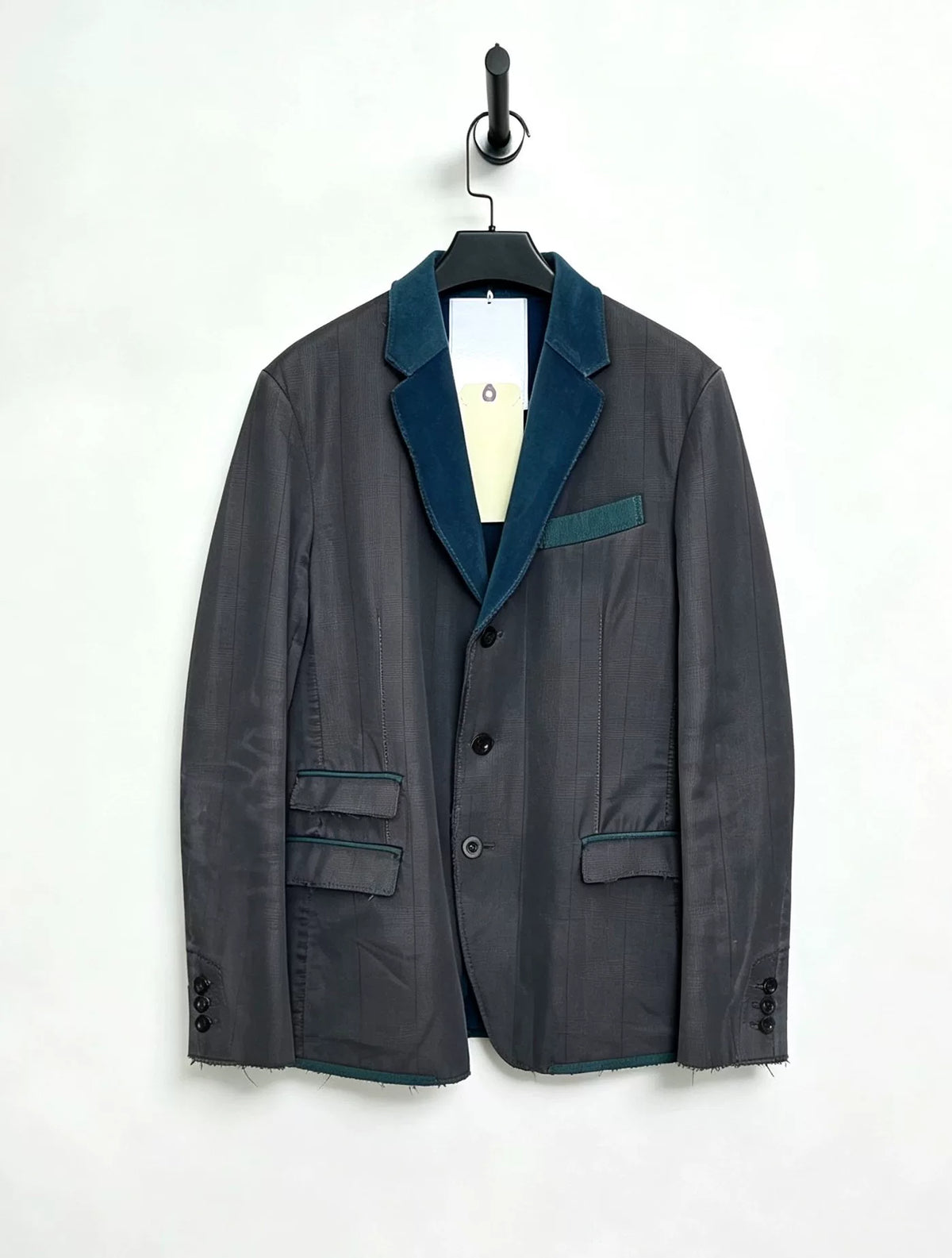 Sacai 14SS Striped Panel Runway Jacket
