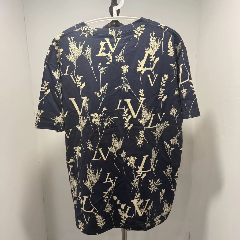 Louis Vuitton Wheat Spike All-Over Print Short Sleeve Shirt