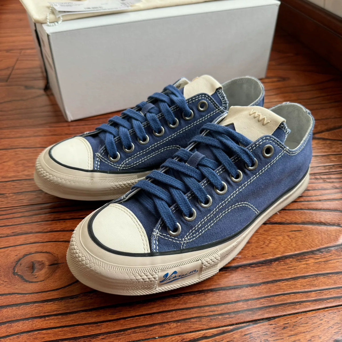 Visvim 24ss SKAGWAY LO CANVAS WMV Thin-sole Canvas Shoes