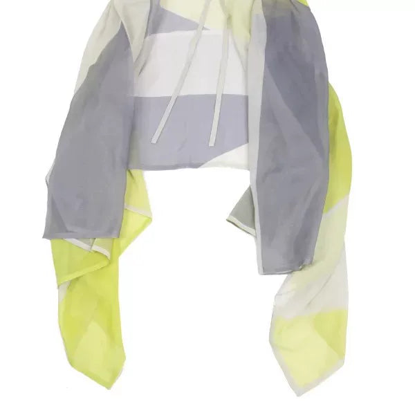 Issey Miyake Vintage Grey Geometric Cardigan