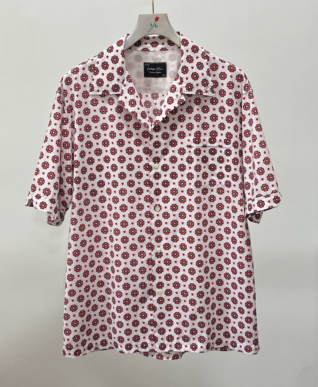 Number (N)ine 03AW Crying Heart Shirt