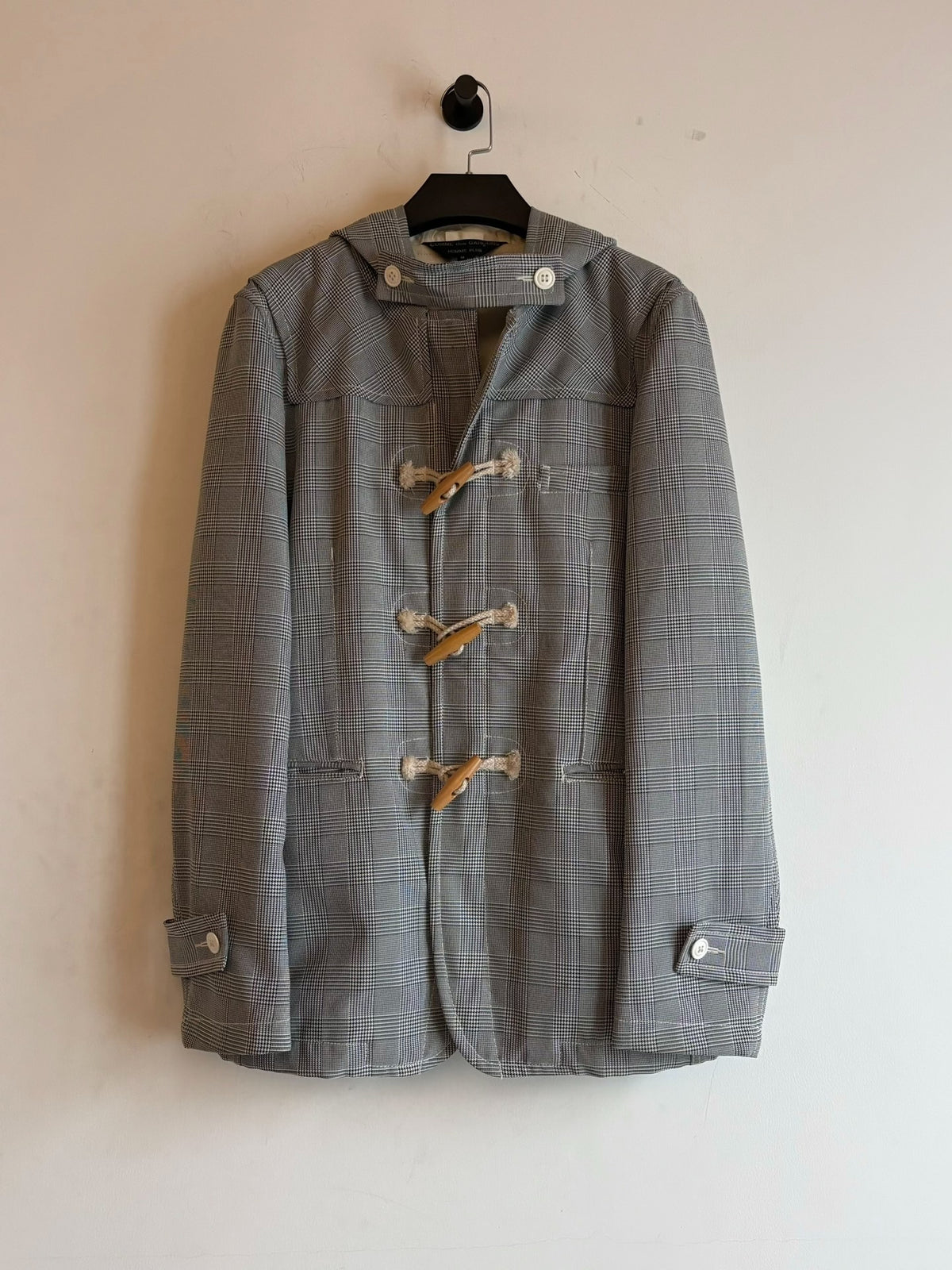 Comme Des Garcons | SS2011 Prince of Wales Check Hooded Blazer