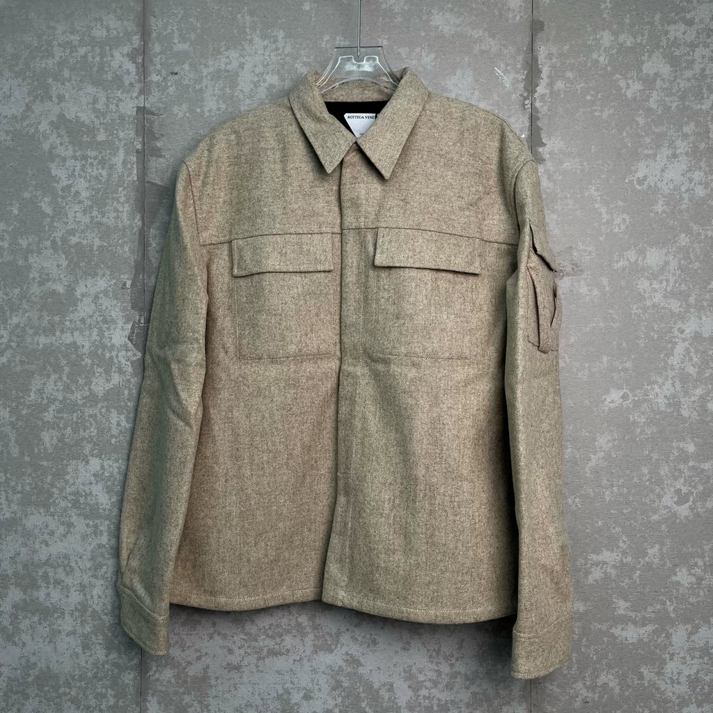 Bottega Veneta Wool Felt Utility Jacket