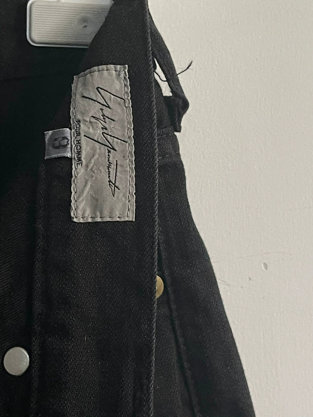 Yohji Yamamoto FW11 cuff pocket jeans