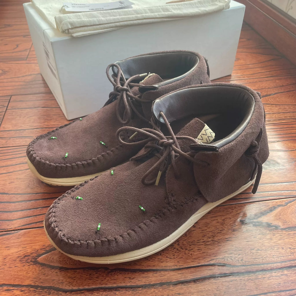 Visvim 23ss FBT Lhamo Folk Tassel Casual Shoes