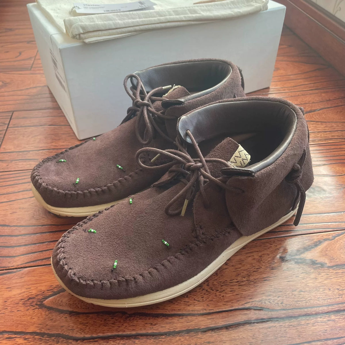 Visvim 23ss FBT Lhamo Folk Tassel Casual Shoes