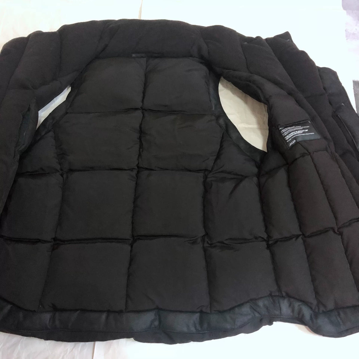 Julius Down Distressed Vest Jacket