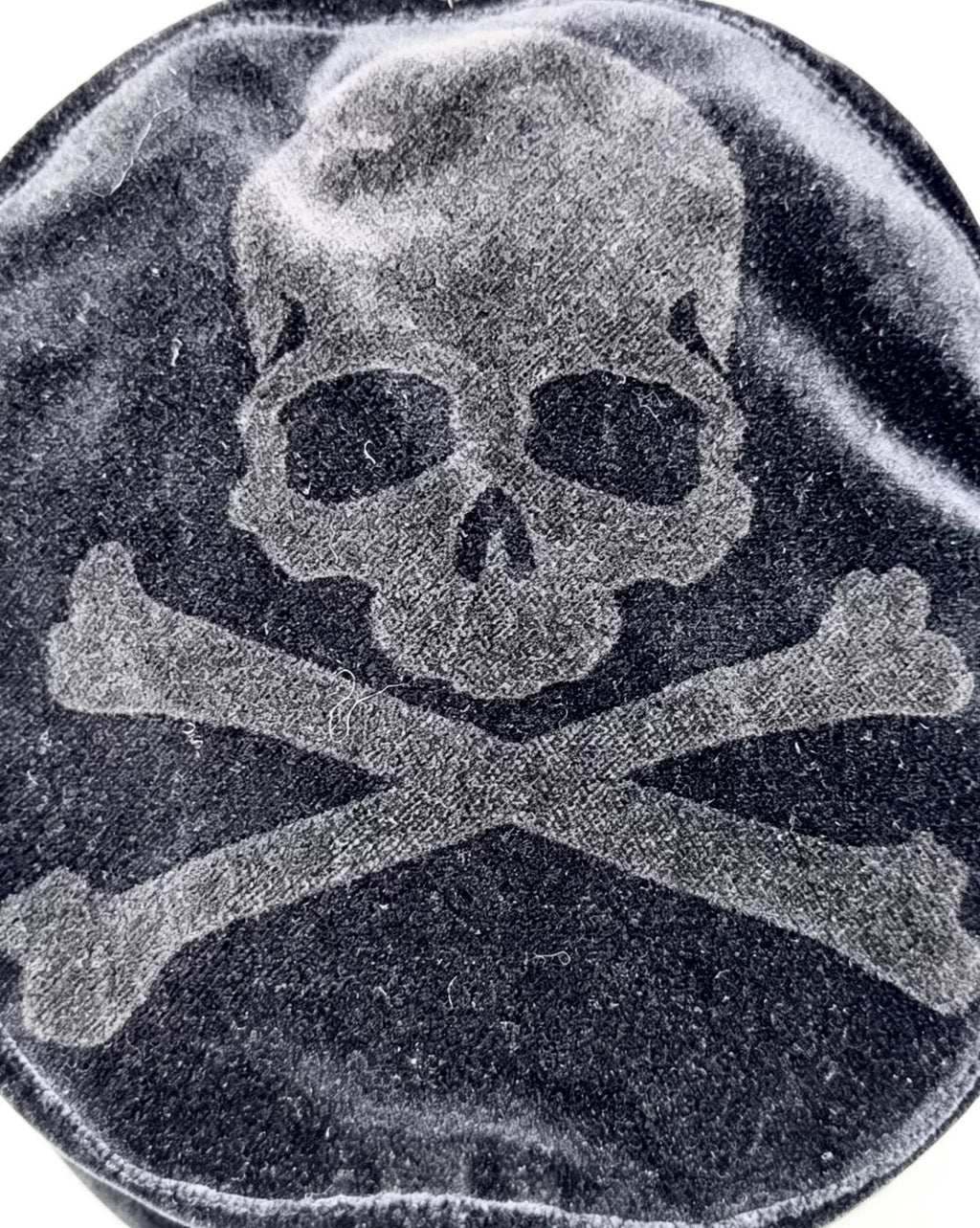 Mastermind Japan Mainline Velvet Skull Silver Bucket Hat