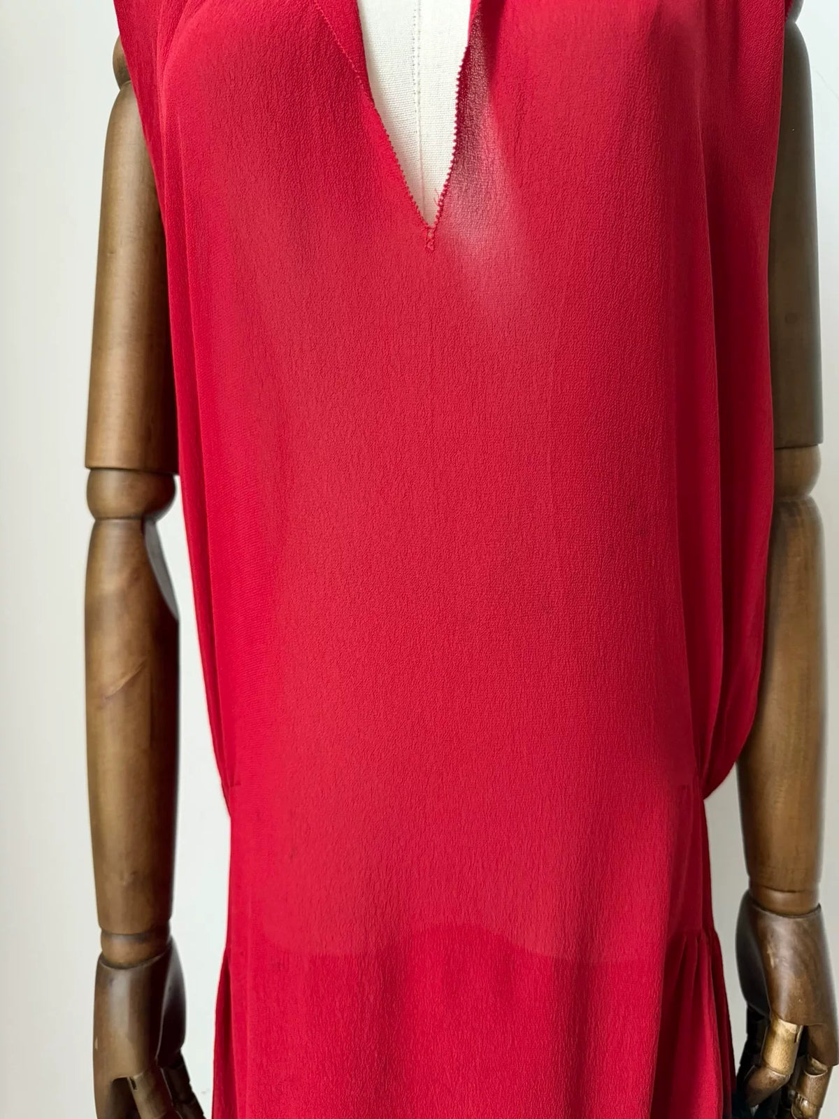 Jean Paul Gaultier Runway Fuzzy Silk Dress