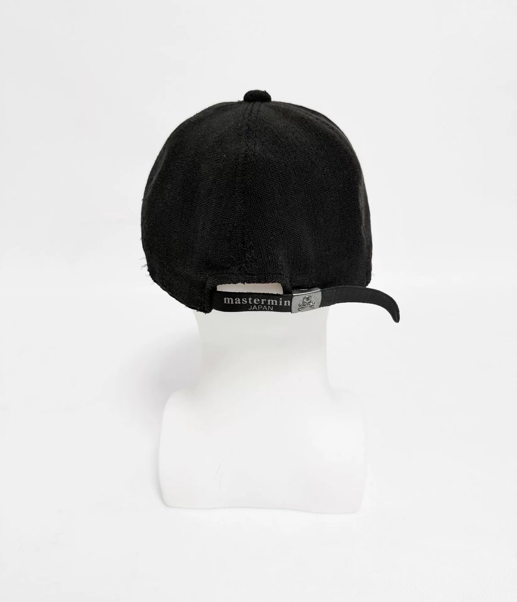Mastermind Japan 10SS Mainline Terry Silver Embroidered Skull Baseball Cap