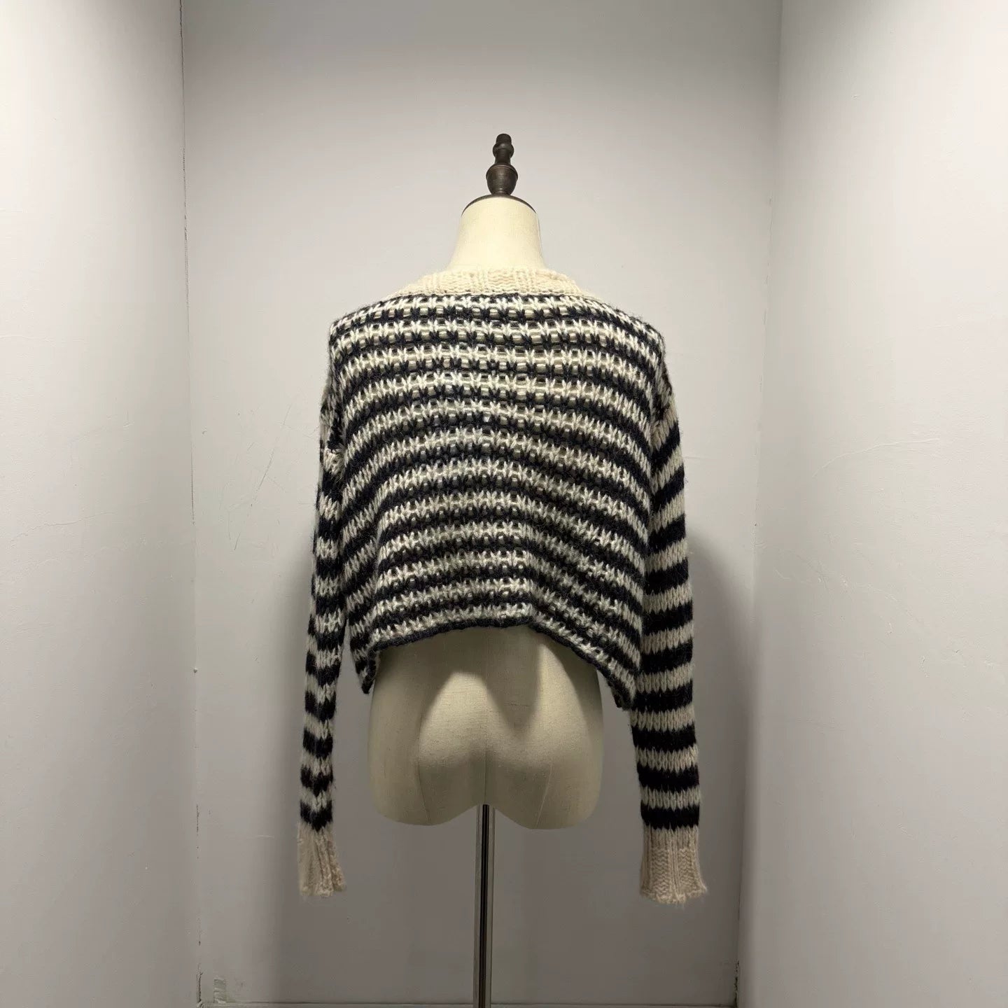 Dior Black Striped Sweater
