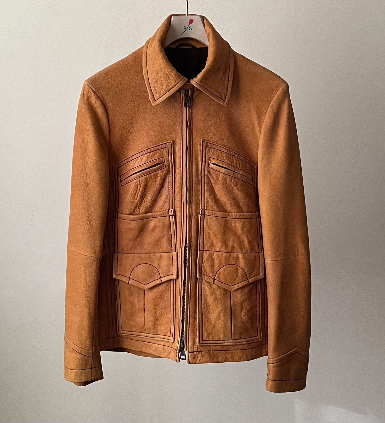 Number (N)ine 2008ss "My Own Private Portland"  Sheepskin Jacket