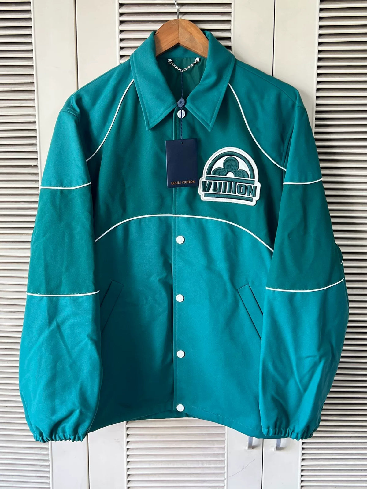 Louis Vuitton Three-Flower Logo Panel Jacket