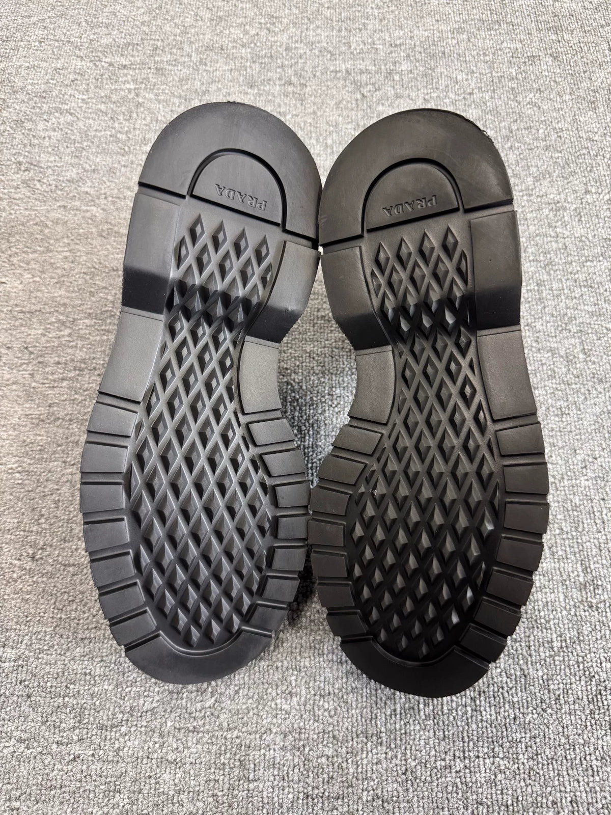 Prada Black Leather Nylon Boots