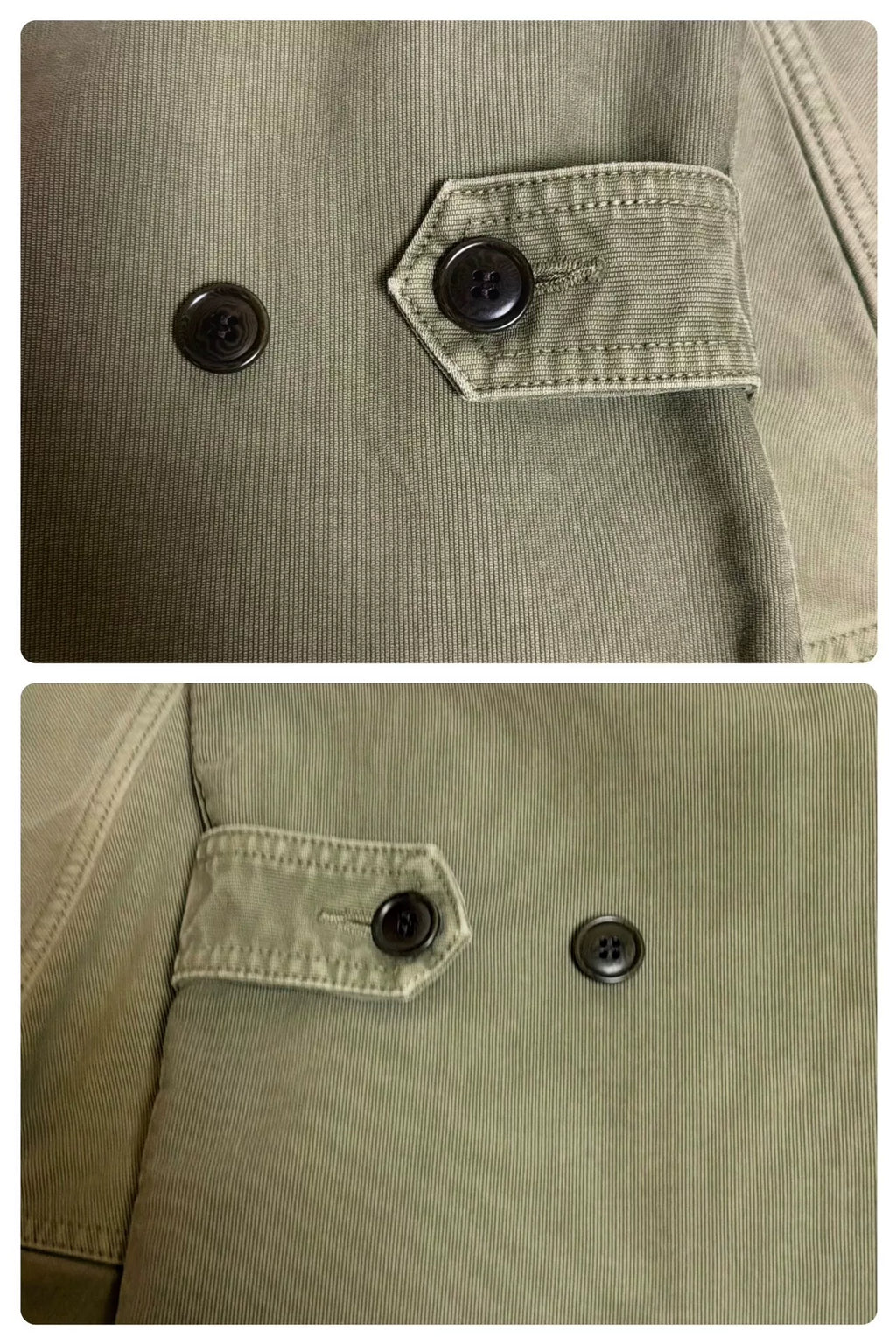 Visvim 20SS Kilgore Spot Cotton G.Cords Washed Distressed Olive Jacket